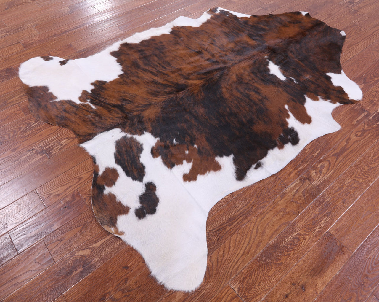 Brindle Natural Cowhide Rug - X-Large 7'2"H x 6'1"W