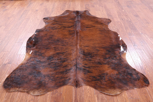 Brindle Natural Cowhide Rug - X-Large 7'1