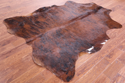Brindle Natural Cowhide Rug - X-Large 7'1