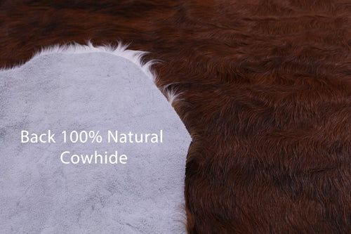 Brindle Natural Cowhide Rug - Large 6'5