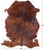 Brindle Natural Cowhide Rug - Large 6'4"H x 5'8"W