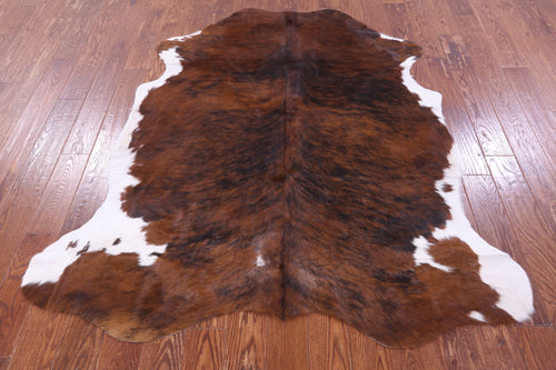 Brindle Natural Cowhide Rug - Large 6'4