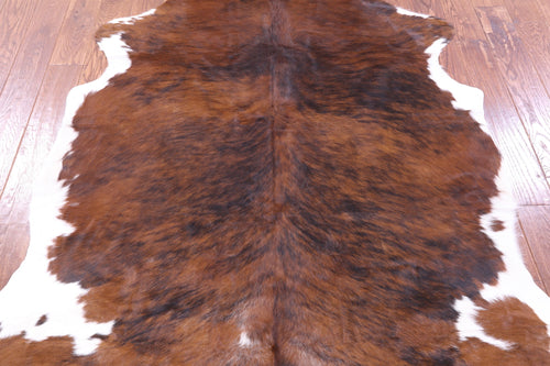 Brindle Natural Cowhide Rug - Large 6'4