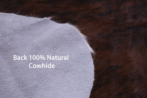 Brindle Natural Cowhide Rug - Large 6'4