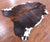 Brindle Natural Cowhide Rug - Large 6'11"H x 6'2"W