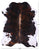Tricolor Natural Cowhide Rug - X-Large 7'1"H x 6'0"W