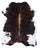 Tricolor Natural Cowhide Rug - X-Large 7'1"H x 6'0"W