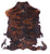 Brindle Natural Cowhide Rug - Large 6'7"H x 6'4"W