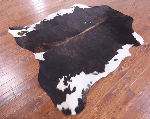 Tricolor Natural Cowhide Rug - X-Large 7'0