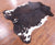 Dark Brindle Natural Cowhide Rug - X-Large 7'3"H x 6'3"W
