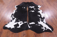 Thumbnail for Black & White Natural Cowhide Rug - Large 6'11