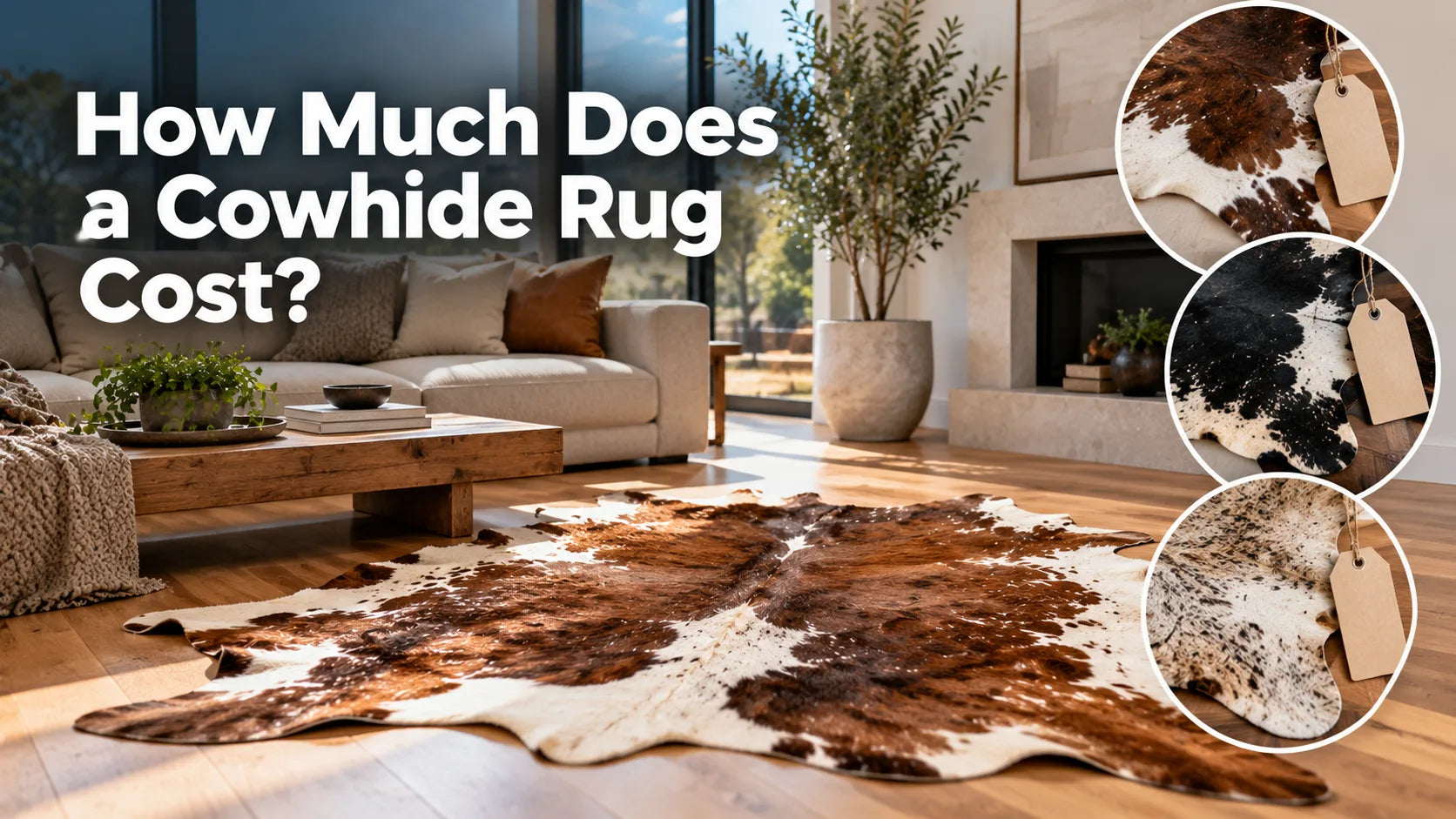 How Much Does a Cowhide Rug Cost?