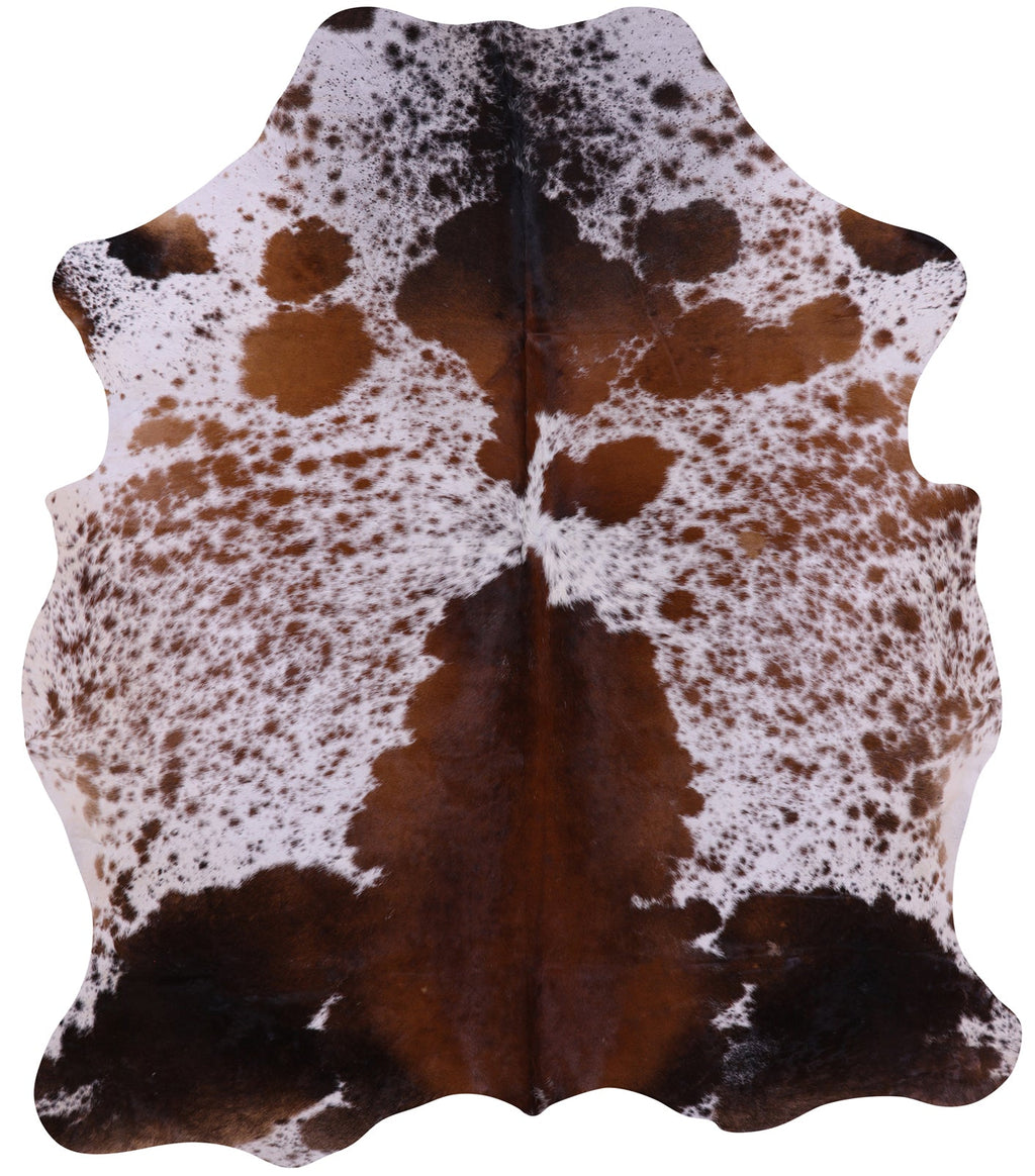 Cow Rug Side View Tricolor Cowhide Rugs | Cow Hide Rugs On Sale | Colombian Hides ...