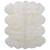 100% Natural New Zealand Sheepskin Ivory