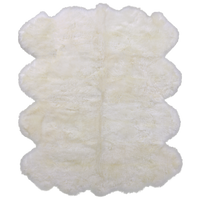 Thumbnail for 100% Natural New Zealand Sheepskin Ivory