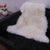 100% Natural New Zealand Sheepskin Ivory 2' 0" x 3' 0"
