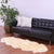 100% Natural New Zealand Sheepskin Brown 2' 0" x 6' 0"