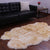 100% Natural New Zealand Sheepskin Brown 4' 0" x 6' 0"