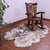 100% Natural New Zealand Sheepskin Wolf 4' 0" x 6' 0"