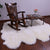 100% Natural New Zealand Sheepskin Ivory 6' 0" x 8' 0"