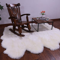Thumbnail for 100% Natural New Zealand Sheepskin Ivory 6' 0
