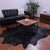 Black Natural Cowhide Rug