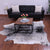 Black Salt & Pepper Natural Cowhide Rug