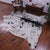 Black Salt & Pepper Natural Cowhide Rug