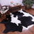 Black & White Natural Cowhide Rug
