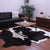 Black & White Natural Cowhide Rug