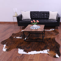 Thumbnail for Brindle Natural Brown Cowhide Rug