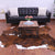 Brindle Natural Brown Cowhide Rug