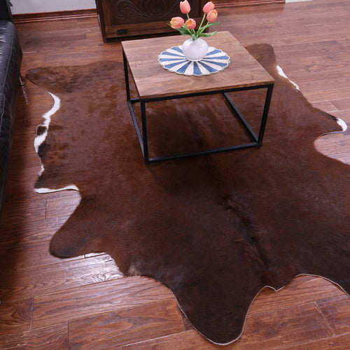 Brown Natural Cowhide Rug
