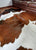Brown & White Natural Cowhide Rug