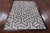 Grey & White Patchwork Cowhide Rug - 4' 0" x 6' 0"