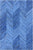Clearance Blue Patchwork Natural Cowhide Rug - 5' 6" x 8' 6"