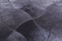 Thumbnail for Black Patchwork Cowhide Rug - 6' 0