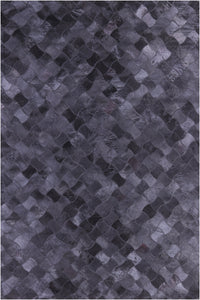 Thumbnail for Black Patchwork Cowhide Rug - 6' 0