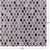 Grey & White Square Patchwork Natural Cowhide Rug - 9' 0" x 9' 0"