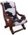 Hair-On Cowhide Handcrafted Reclaimed Wood Chair