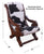 Hair-On Cowhide Handcrafted Reclaimed Wood Chair