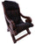 Hair-On Cowhide Handcrafted Reclaimed Wood Chair