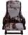 Hair-On Cowhide Handcrafted Reclaimed Wood Chair