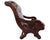 Hair-On Cowhide Handcrafted Reclaimed Wood Chair