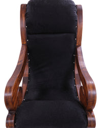 Thumbnail for Hair-On Cowhide Handcrafted Reclaimed Wood Chair