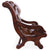 Hair-On Cowhide Handcrafted Reclaimed Wood Chair