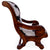 Hair-On Cowhide Handcrafted Reclaimed Wood Chair