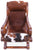 Hair-On Cowhide Handcrafted Reclaimed Wood Chair