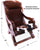 Hair-On Cowhide Handcrafted Reclaimed Wood Chair