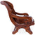 Hair-On Cowhide Handcrafted Reclaimed Wood Chair